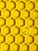 Afbeelding van Sodapup Lickmat Honeycomb Yellow - Large