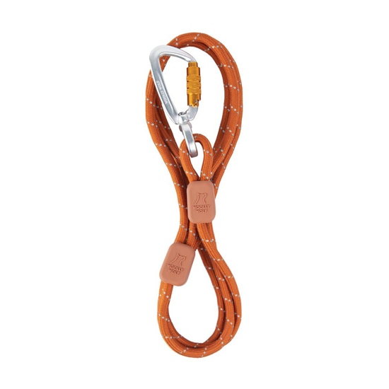 Afbeelding van Woolly Wolf Rope Leash - 8mm - Terracotta